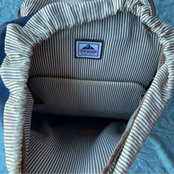 Steve Madden Utility Backpack - Navy - Picture 6 of 10